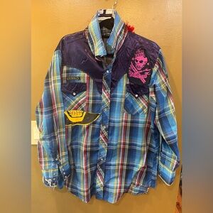 VTG Rau Klikit Men’s Western Shirt.  Medium